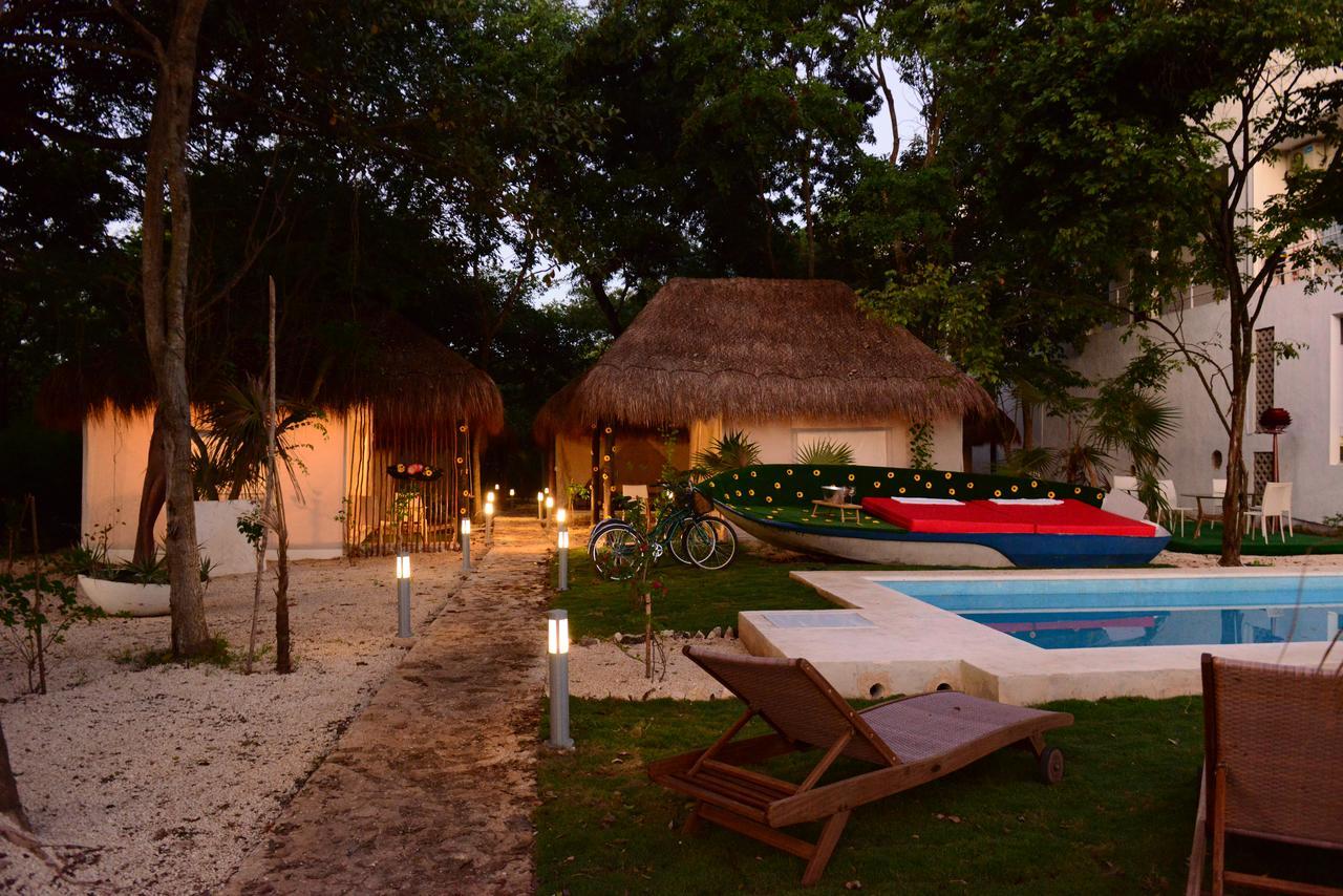 Itaka Glamping Cabanas & Loft Playa del Carmen Exterior foto